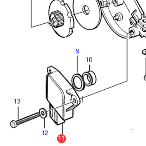Genuine Throttle Position Sensor / Potentiometer - Volvo | 1336385
