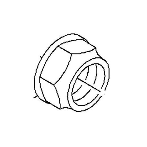 1x Genuine Front Suspension Arm Nut - Vauxhall Vivaro | 93858949
