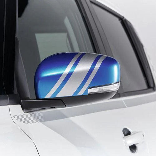 Genuine Silver Mirror Decal Set - Suzuki Swift | 990E0-53R96-SLV