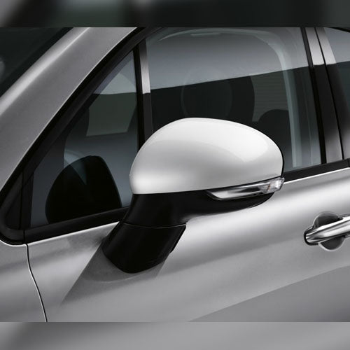 Genuine White Mirror Covers - Fiat 500X 2015-2018 | 50903554