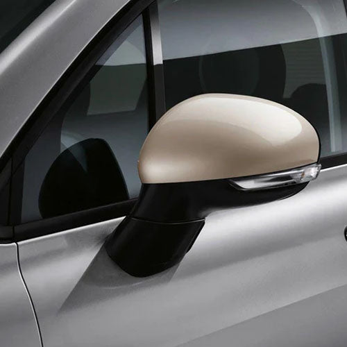 Genuine Beige Rear View Mirror Caps - Fiat 500X | 50903556