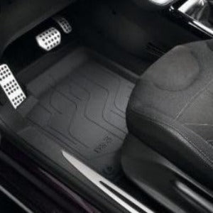 Rubber Floor Mats Front And Rear LHD - Citroen DS3 2010-2022 | 1613954180