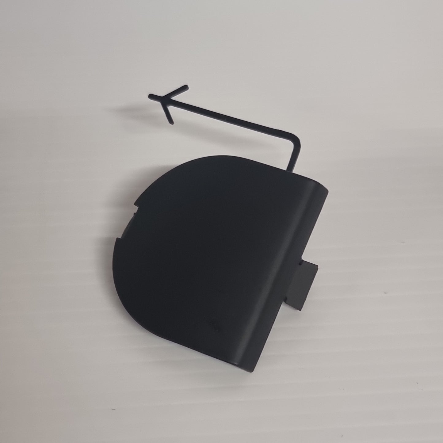 Rear Tow Eye Cover Black - Fiat 500 | 735456803