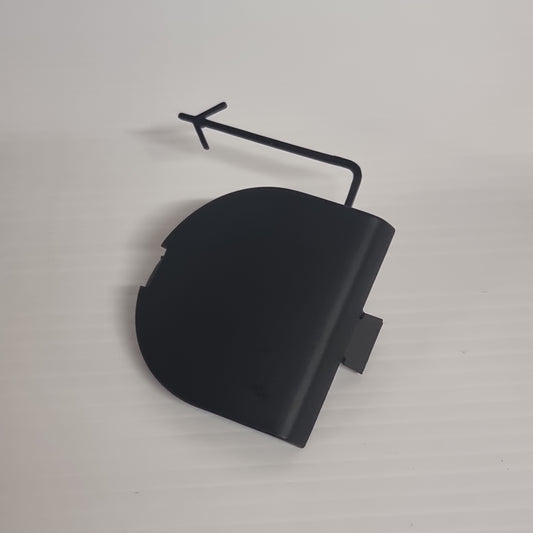 Rear Tow Eye Cover Black - Fiat 500 | 735456803