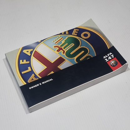 Genuine Alfa Romeo 147 Owners Hanbook English | 60431651