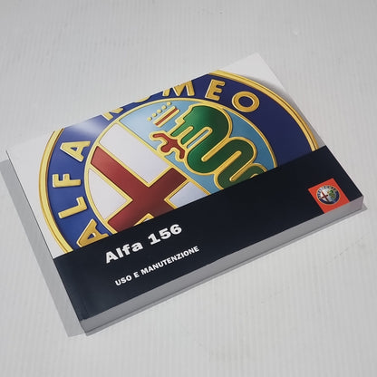 Genuine Alfa Romeo 156 Owners Handbook Italian | 60431129