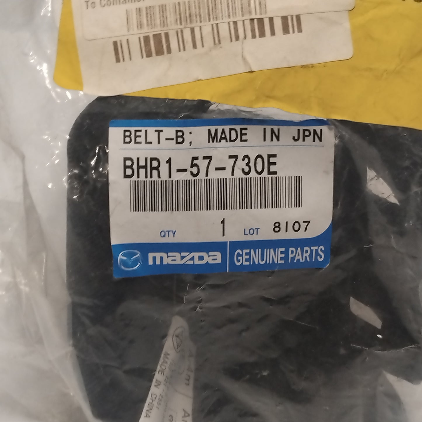 Genuine Mazda Belt'B'(R),Rear | BHR157730E