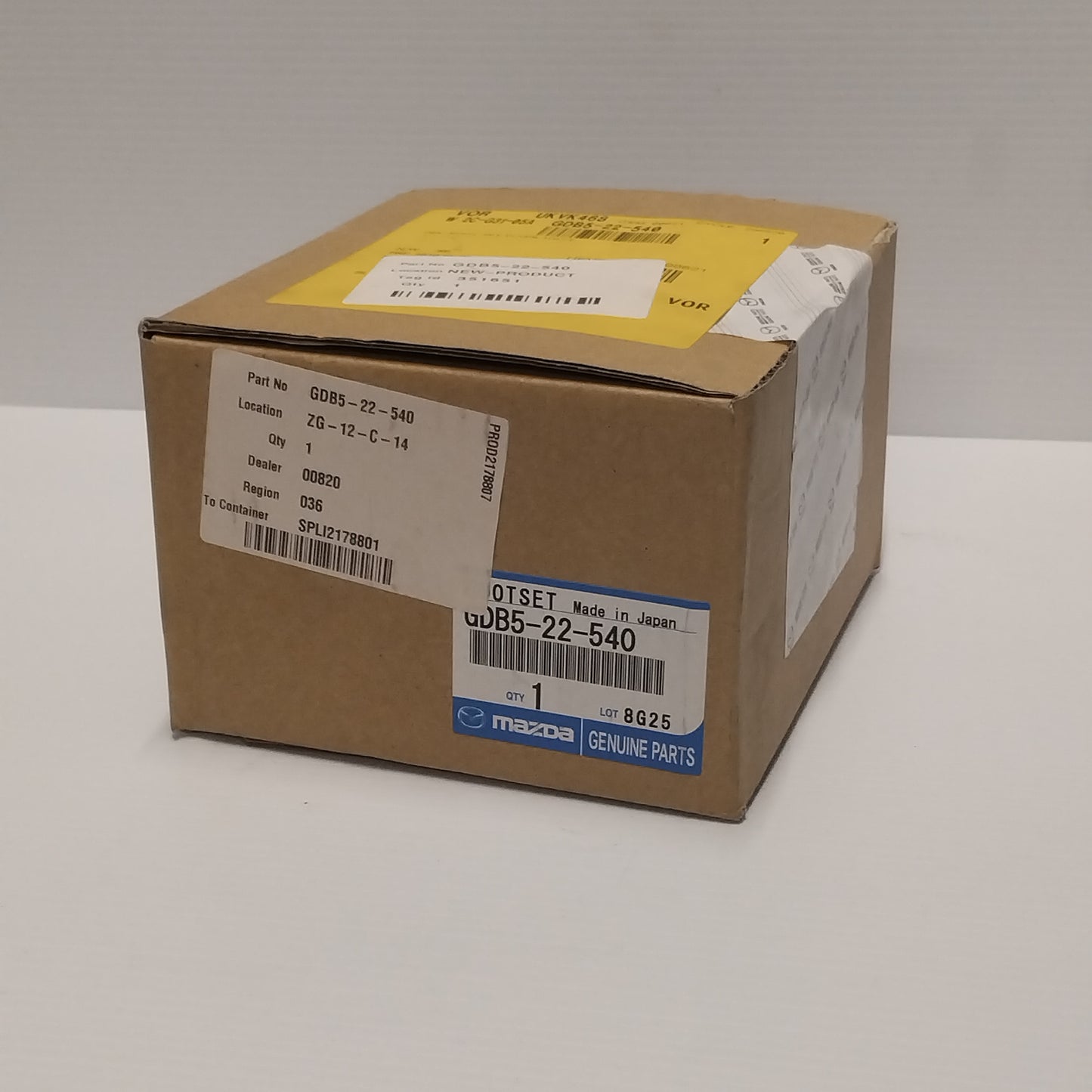 Genuine Mazda Boot Set,Inner | GDB522540