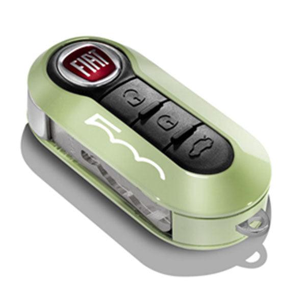 Genuine Fiat 500 Key Cover In Pastel Green And White | 50927023