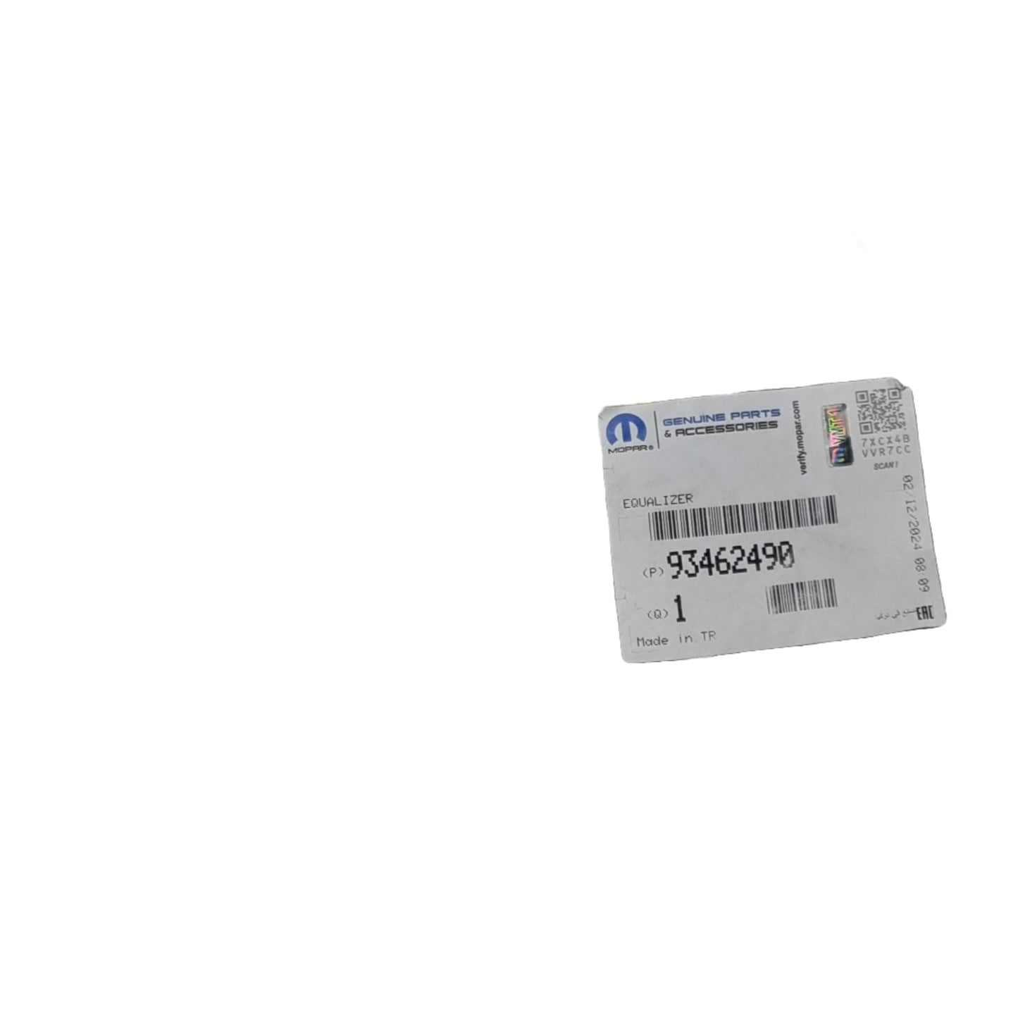 Genuine Vauxhall Equalizer | 93462490