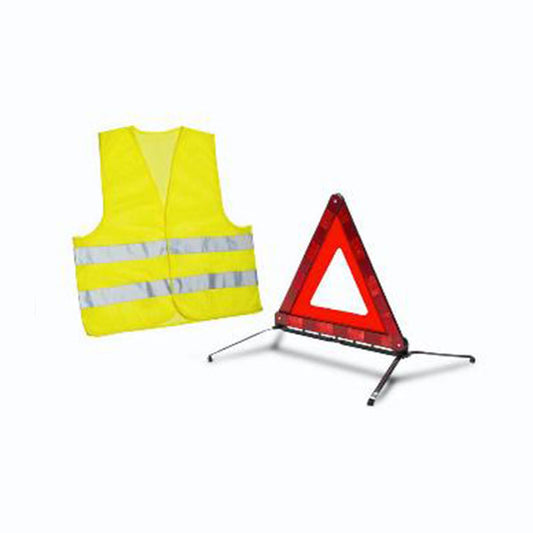 Peugeot Warning Triangle Kit And Safety Vest | 1617925580