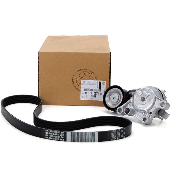 Genuine Peugeot Hdi Auxiliary Belt Kit - Peugeot Partner Van 1.6 | 1611503880 | 1611503880
