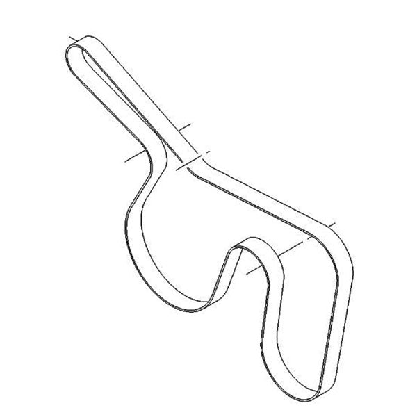 V-Ribbed Belt - Vauxhall | 55214074