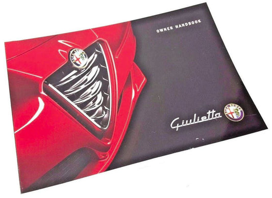 Owners Manual Book - English - Alfa Romeo Giulietta | 60438600