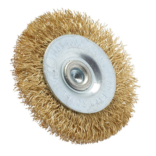 Draper Brassed Steel Wire Wheel 50Mm | 41427
