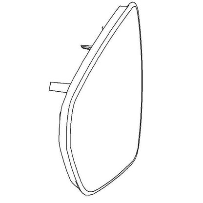 Mirror Glass Right Hand Side - Vauxhall Grandland | 95525497