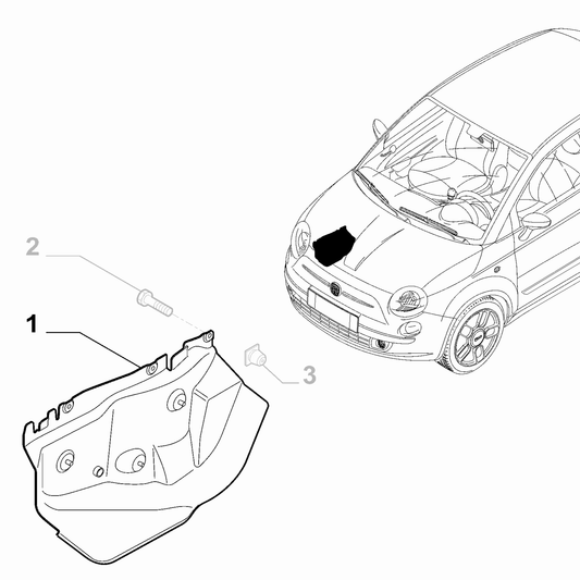 Genuine Fiat Protection | 51820258