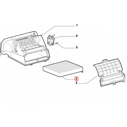 Pollen Filter - Alfa Romeo 159 / Brera & Spider | 71754158