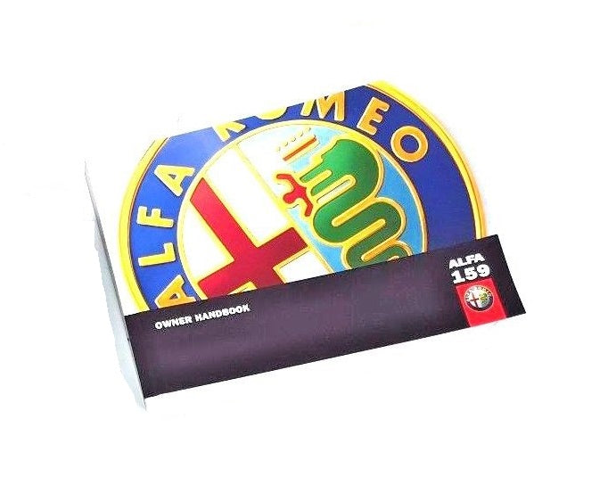 English Manual Owners Manual  - Alfa Romeo 159 | 60438278