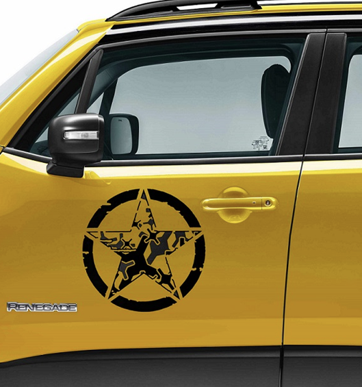 Genuine US Army Star Decal - Camouflage - Jeep Renegade 2014-2025 | 50928623