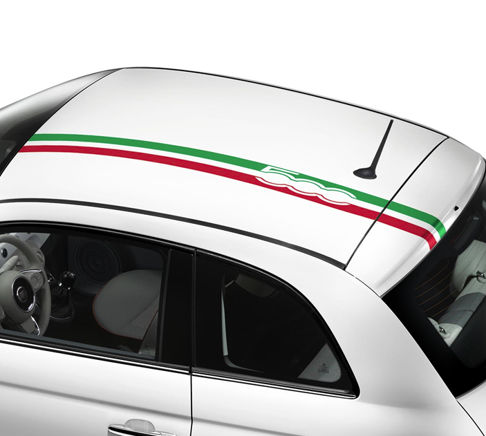 Genuine Bonnet and Roof Decal - Italy - Fiat 500 2012- | 50901833
