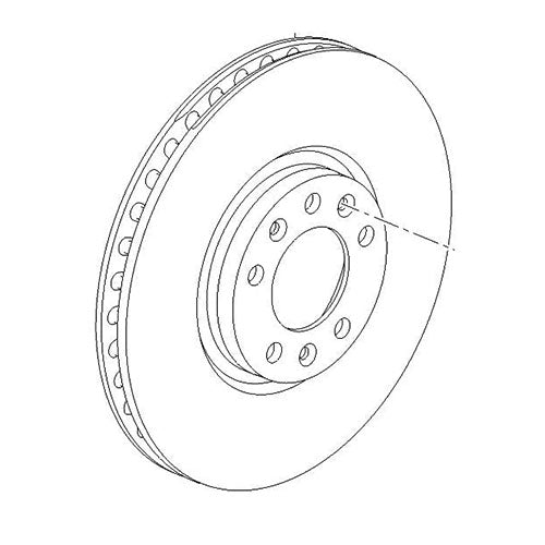 Brake Disc - Vauxhall Grandland / Combo Mk IV | 3641958