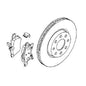 Front Brake Pad & Disk Kit - Corsa D 2006-2014 | 93169288