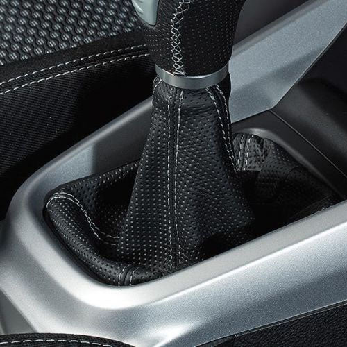 Genuine Leather Gear Boot - Black And Silver - Suzuki Vitara | 990E0-54P39-000