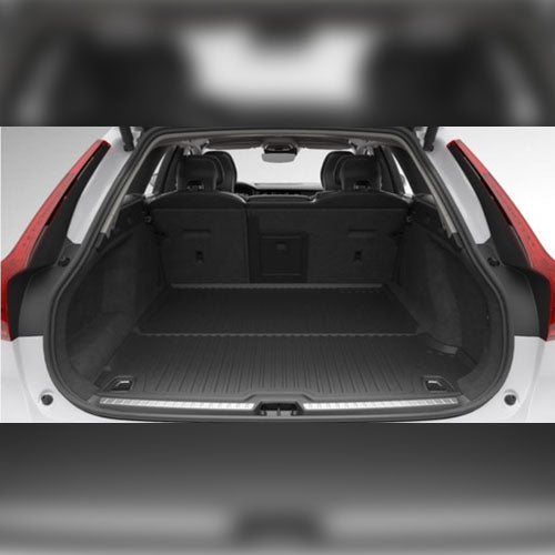 Plastic Boot Liner / Mat - Genuine Volvo V90 - Charcoal | 39841683