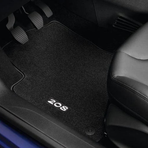 Velour Mats - Peugeot 208 2012-2019 3 Door | 1606632180