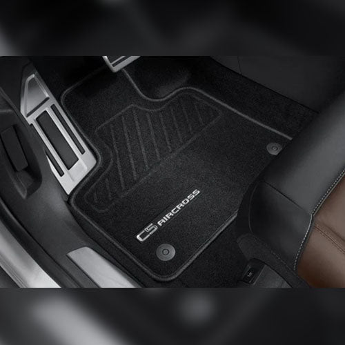 Genuine Peugeot Front And Rear Needle-Pile Floor Mats - Citroen C5 Air Cross 2018-2021 | 1635129680 | 1635129680