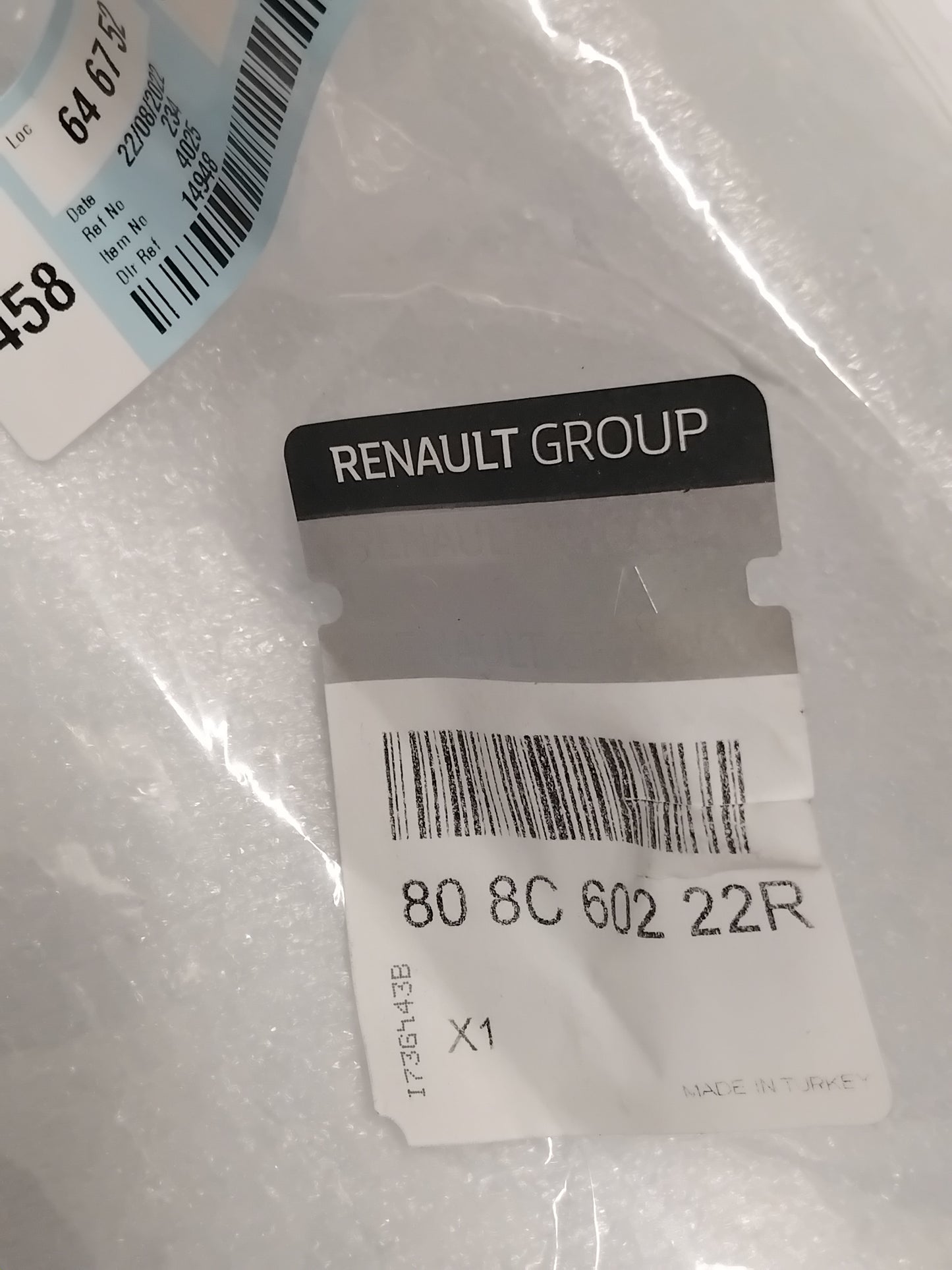 Genuine Front Right Door Trim Strip - Renault Clio 2012-2020 | 808C60222R