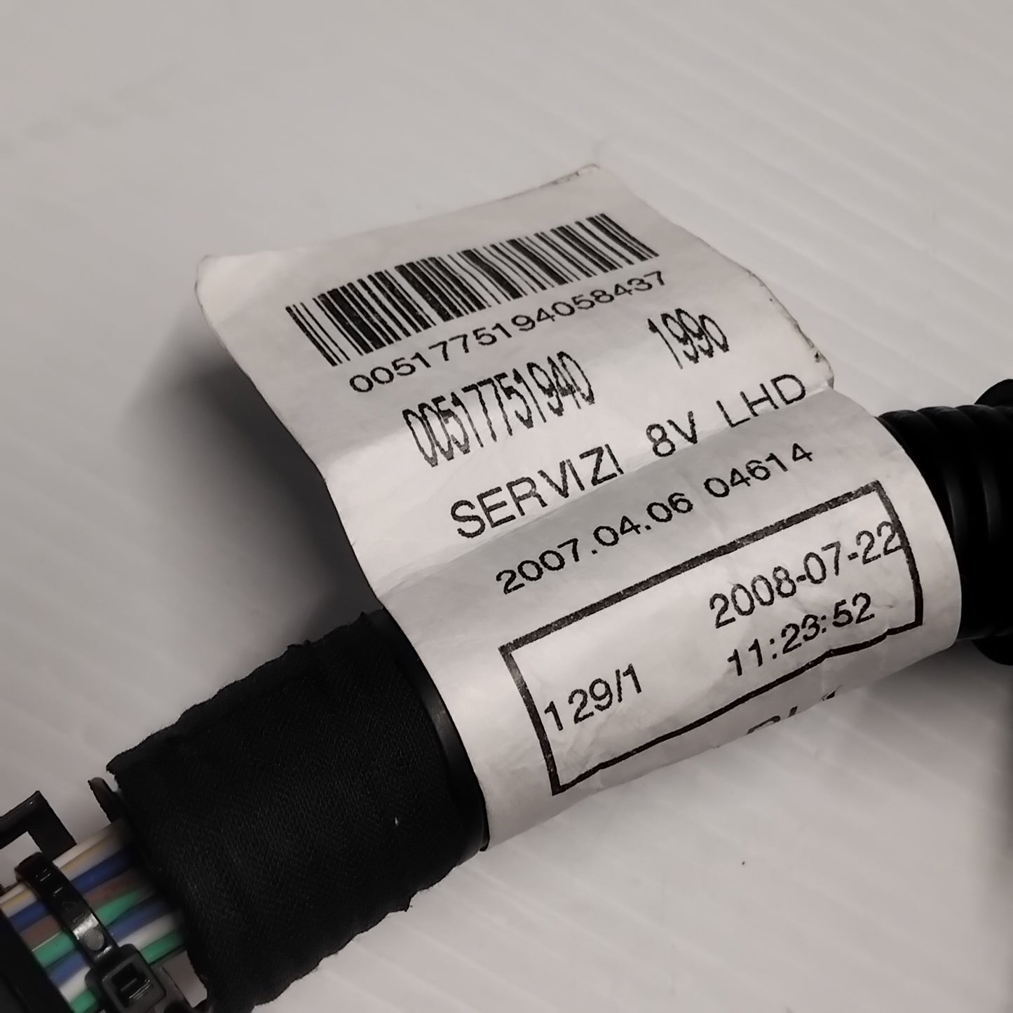 Genuine Front Cable Harness - Fiat Grande Punto 2005-2009 | 51775194
