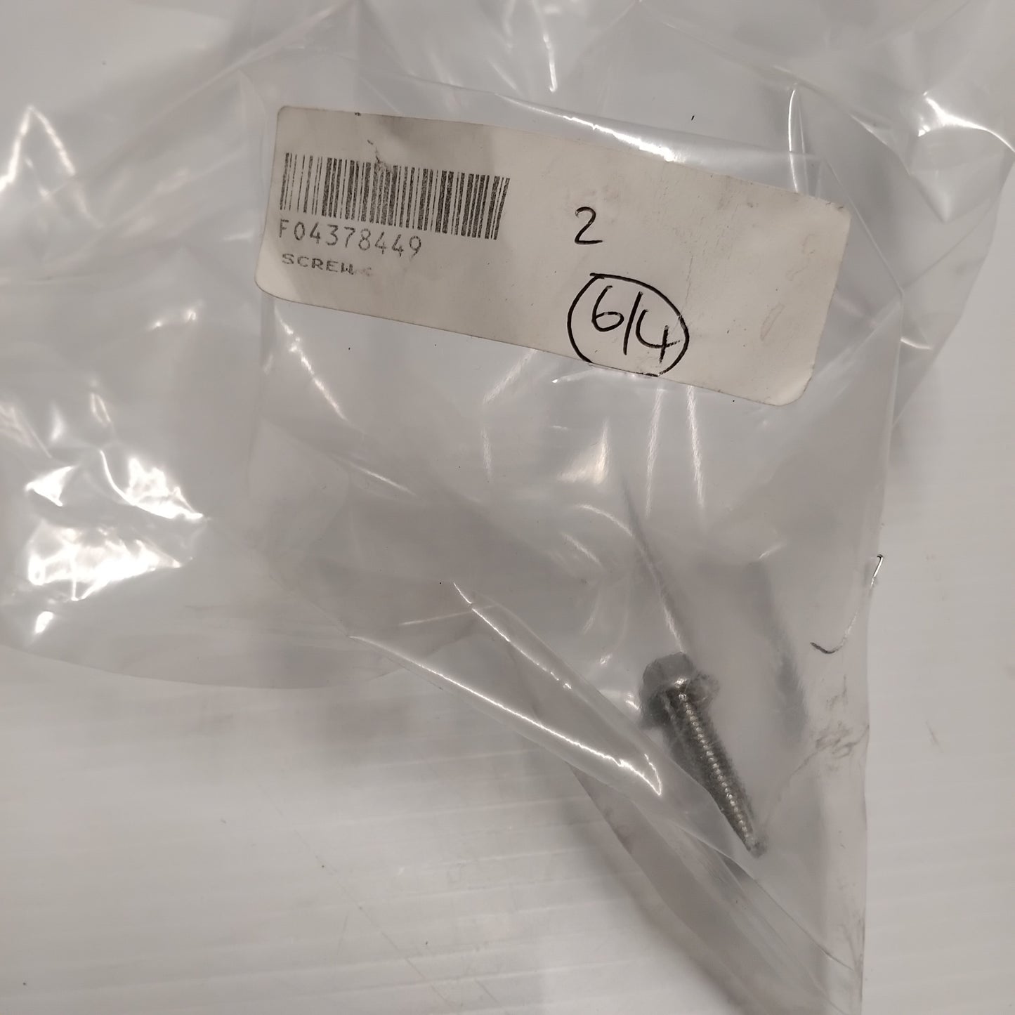 Genuine M6x25 Flange Head Screw - Ford | 4378449