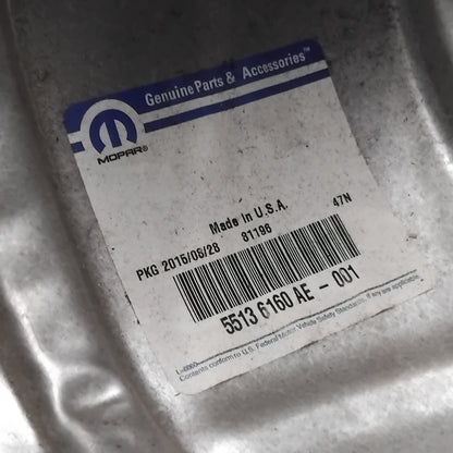 Genuine Fuel Tank Protection Shield - Jeep Grand Cherokee 2003-2004 | K55136160AE