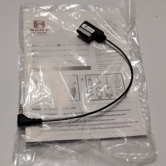 Genuine Multimedia MDI - AUX Cable - Seat Alhambra 2011- | 7N5051510A
