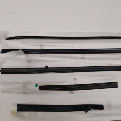 Genuine Door Strip Covers - Metallic Black - Nissan Juke / Nismo | KE6001K012BK