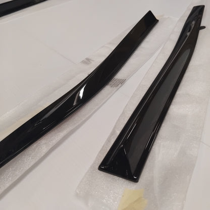 Genuine Door Strip Covers - Metallic Black - Nissan Juke / Nismo | KE6001K012BK