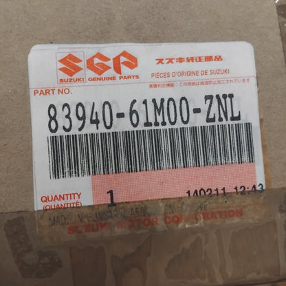 Genuine Boot Garnish White - Suzuki SX4 2013-2021 | 83940-61M00-ZNL