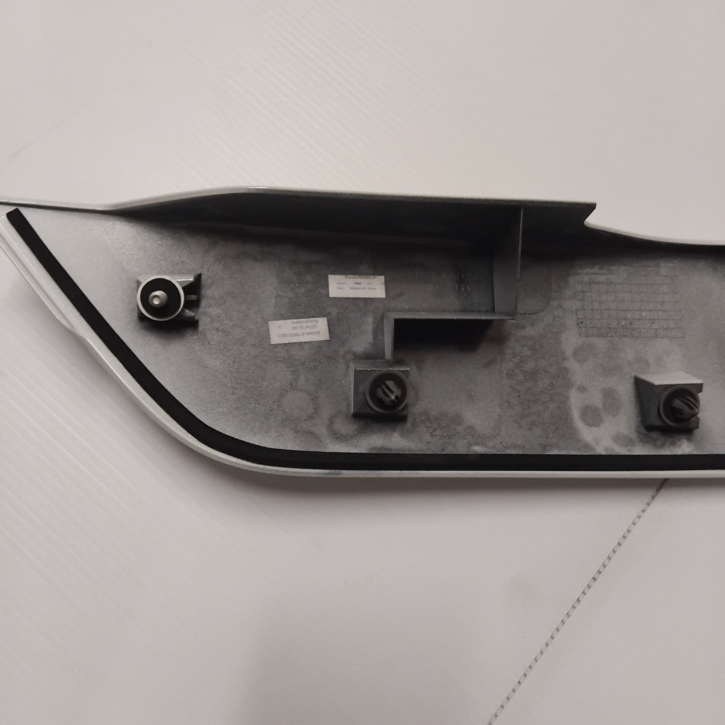 Genuine Boot Garnish White - Suzuki SX4 2013-2021 | 83940-61M00-ZNL