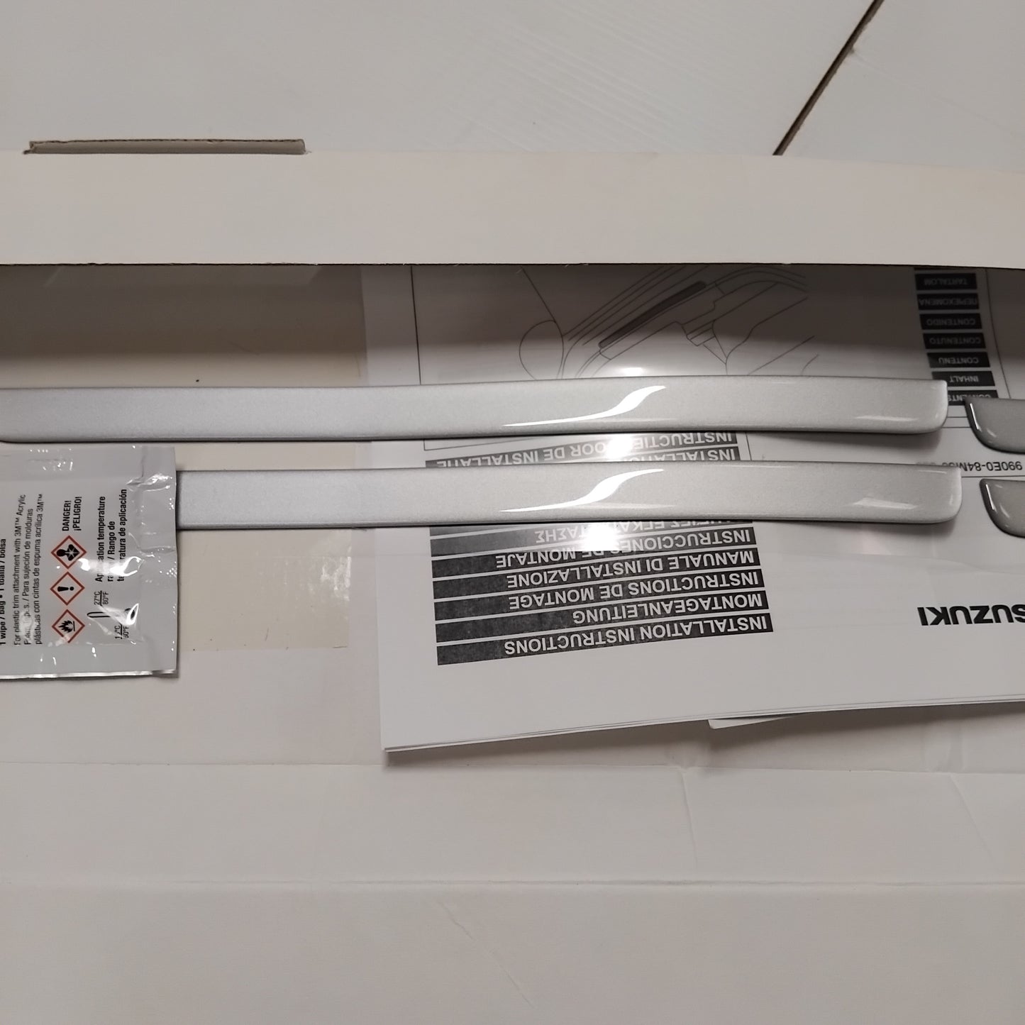 Genuine Door Sill Trim Set - Suzuki Celerio 5 Door | 990E0-84M30-000