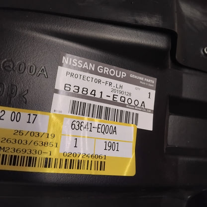 Genuine Front Wheel Arch Liner - Nissan X-Trail 2001-2013| 63841EQ00A