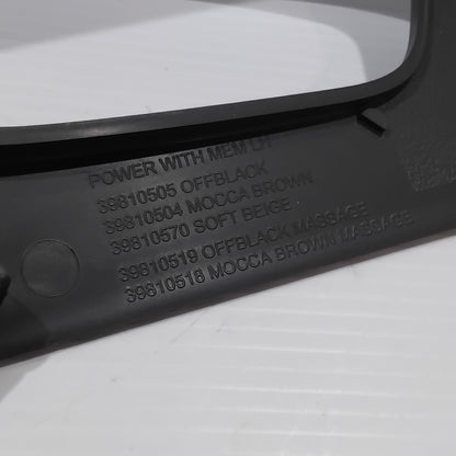 Genuine Front Left Seat Trim - Volvo XC70 Mk2 | 39810505