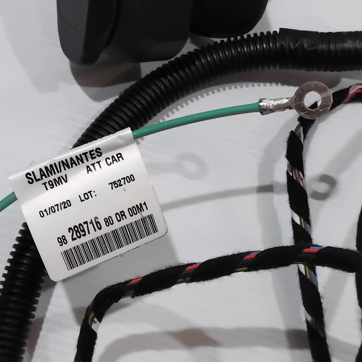 Genuine 13 Pin Tow Bar Wiring Harness - Peugeot 308 | 1635613880