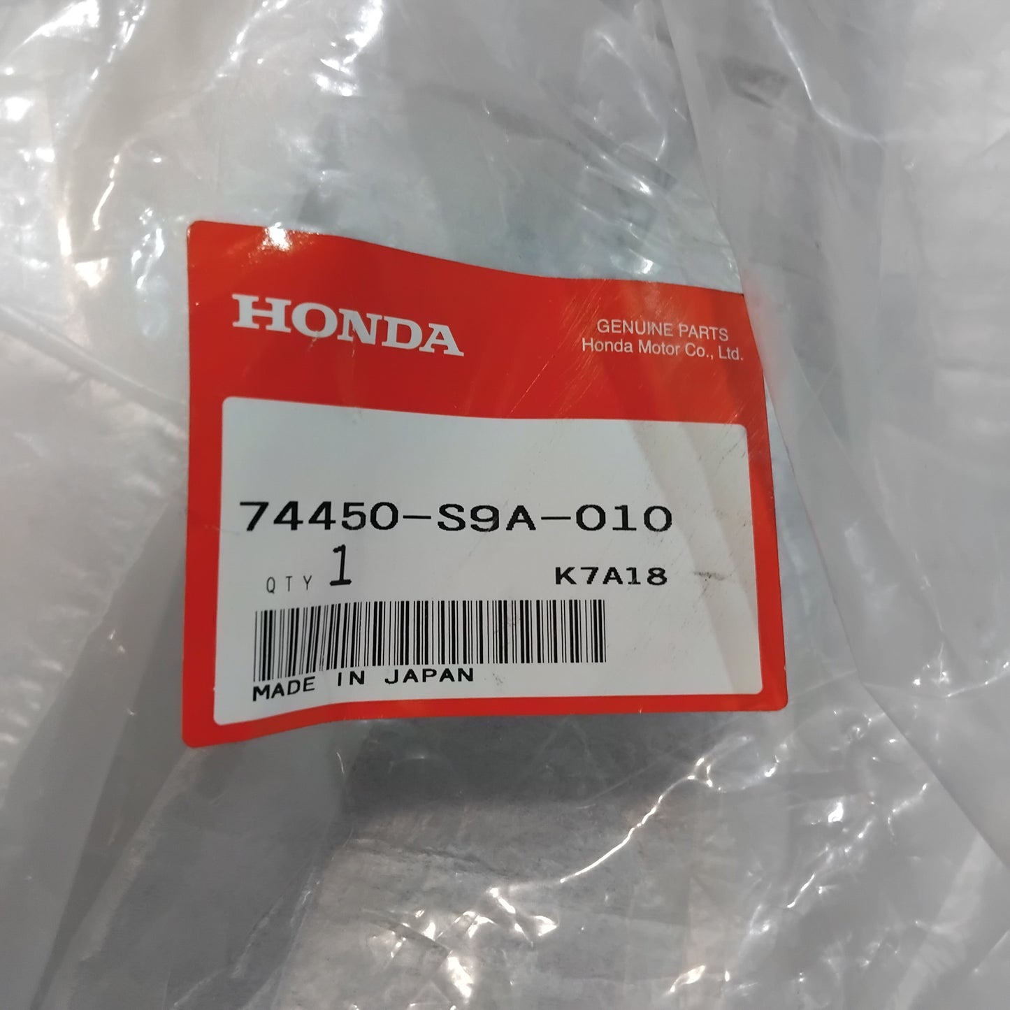 Genuine Honda Protector, L. Rr. Wheel A | 74450S9A010