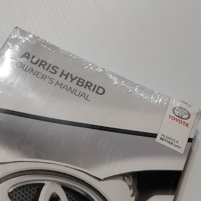 Genuine Toyota Auris Hybrid Owner'S | PZ49X-12J68-EN