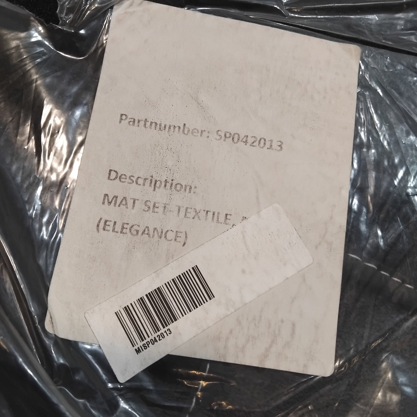 Genuine Mitsubishi Mat Set-Textile,Mt Eleganc | SP042013