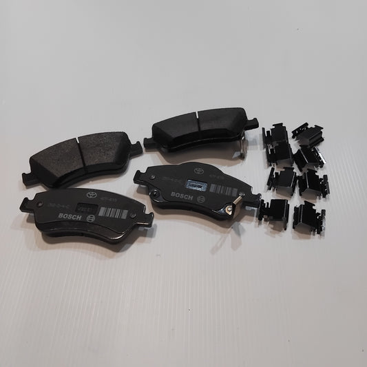 Genuine Toyota Pad Kit, Fr Disc Bra | 04465-02270