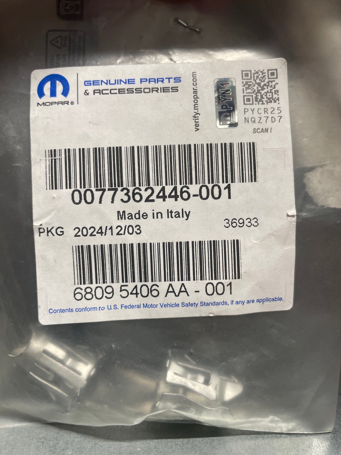 Genuine Peugeot Kit Brake | 77362446