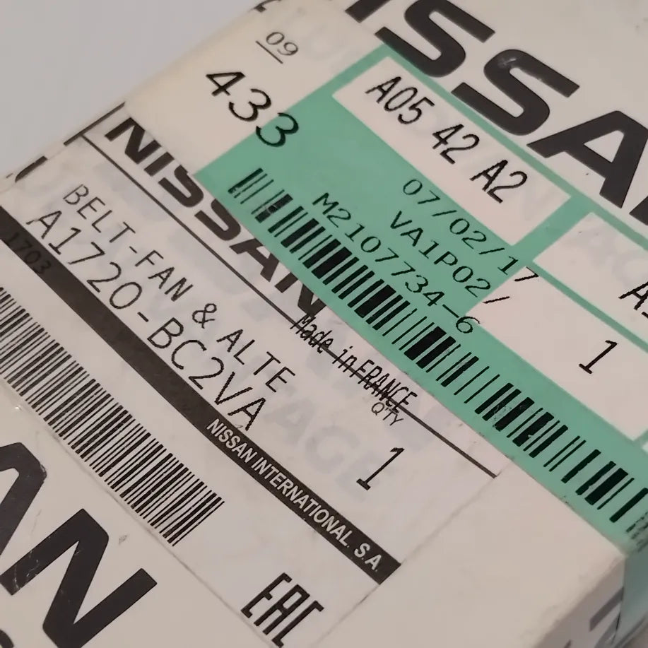 Genuine Nissan Belt | A1720BC2VA